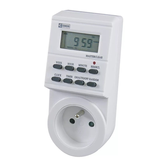 Emos TS-EF1 Quick Start Manual