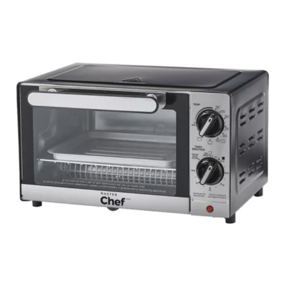 Master Chef 043-1047-2 Toaster Oven Manuals