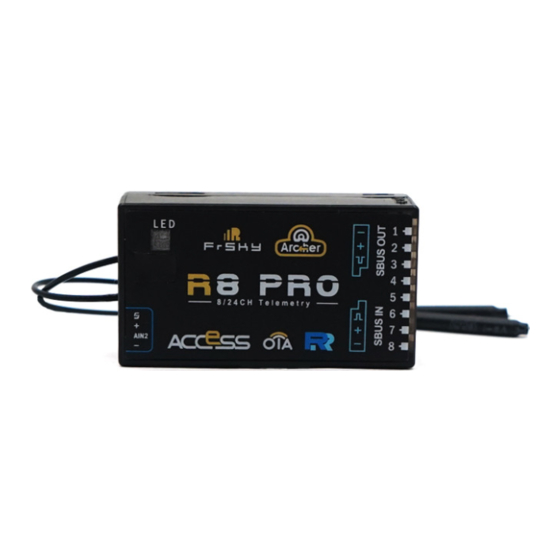 FrSky ARCHER R8 PRO Instruction Manual