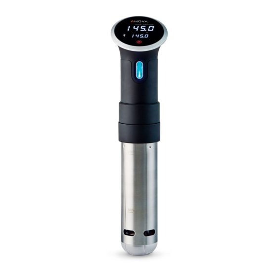 Anova PRECISION COOKER Quick Start Manual