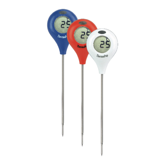 ETI ThermoPop Series Operating Instructions