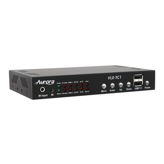 Aurora VLX-TC1-CF User Manual