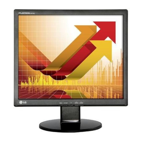 User Manuals: LG N1742LT LCD Monitor