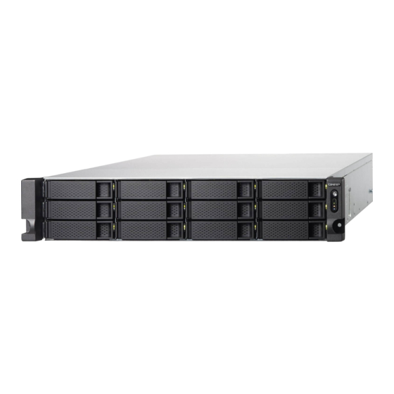 QNAP TVS-72XU Series Manuals