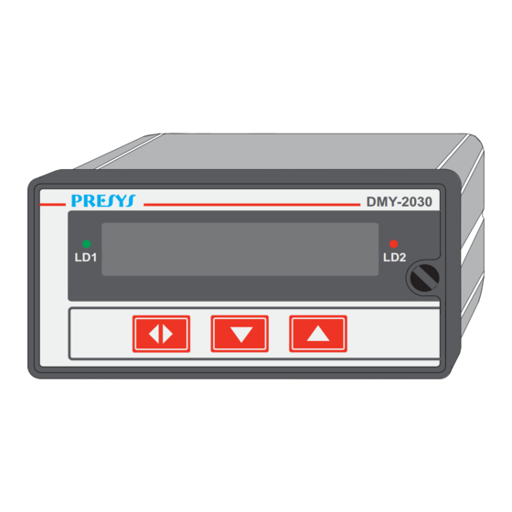 Presys DMY-2030 Technical Manual