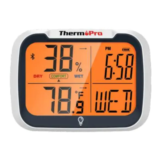 ThermoPro TP393 Quick Start Manual
