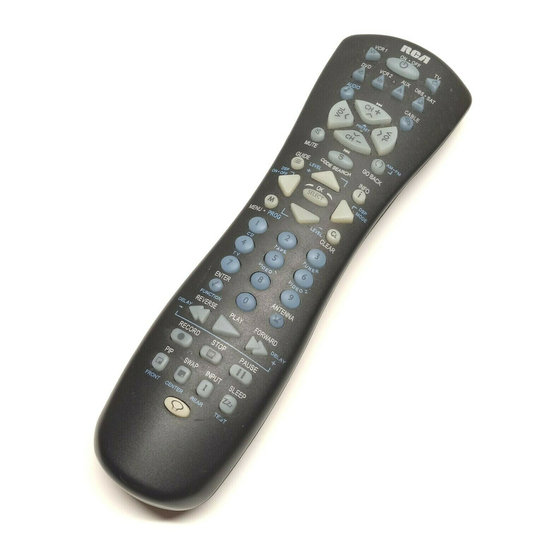 RCA RCU800 User Manual