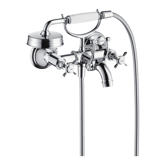Hans Grohe AXOR Montreux 16540 Series Manual
