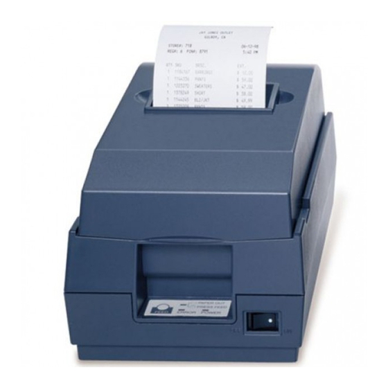 Epson TM U200D - B/W Dot-matrix Printer Manuals