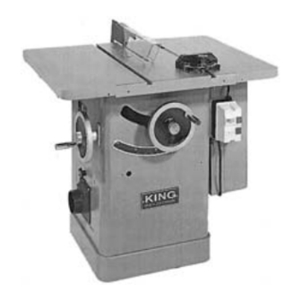 King Industrial KC-10DS Service Manual