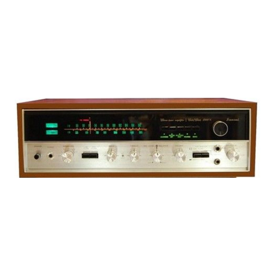 Sansui 5000X Service Manual