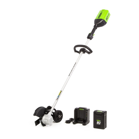 GreenWorks PRO ED60L00 Operator's Manual