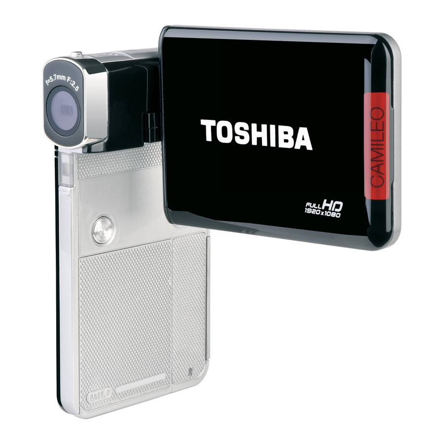 Toshiba CAMILEO S30 Manuals