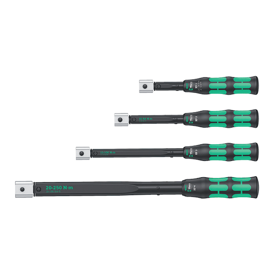 Wera Click-Torque XP Series User Manual