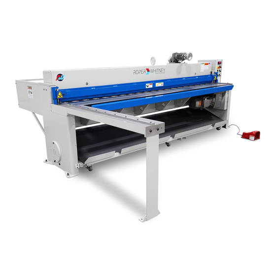 Roper Whitney 10M14-G Operation Manual