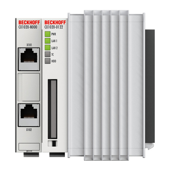 Beckhoff CX1030 Series Hardware Documentation