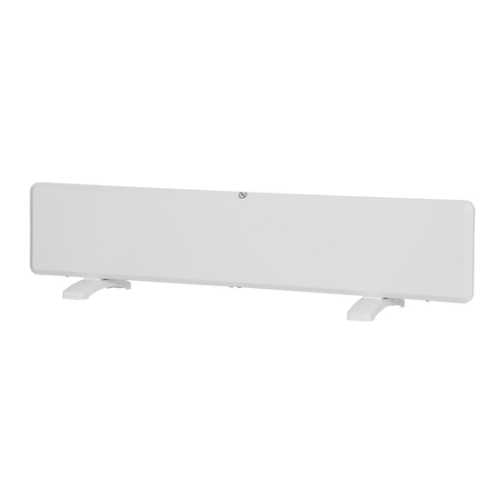 User Manuals: Bellus Disa 1000 W WiFi Panel Heater