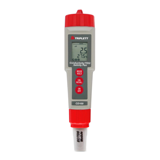 Triplett CD100 User Manual