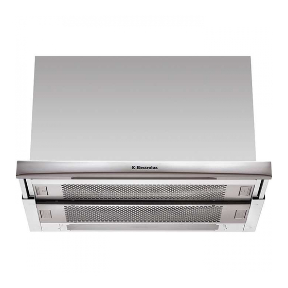 User Manuals: Electrolux EFP 636 Exhaust Hood