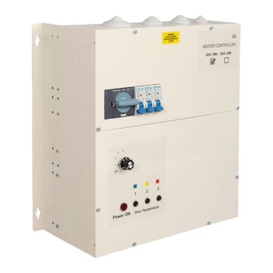 Shadow QHC18MR 18kW QHC24MR 24kW Safety Instructions And Operation Manual