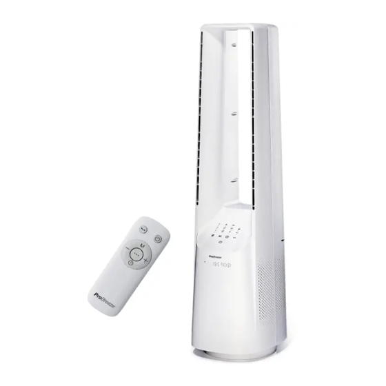 ProBreeze PB-F20W Instruction Manual