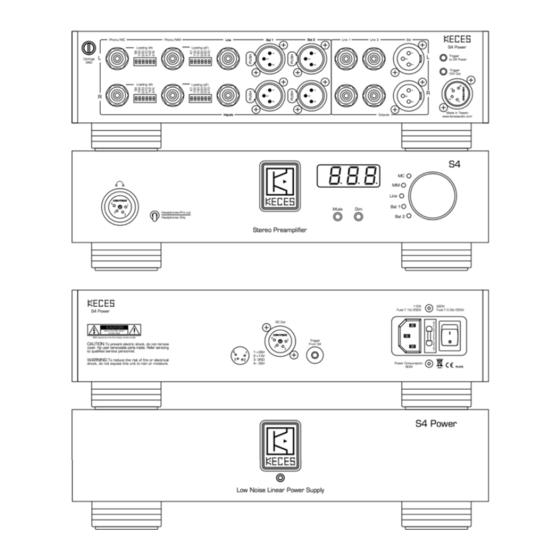 Keces S4 User Manual