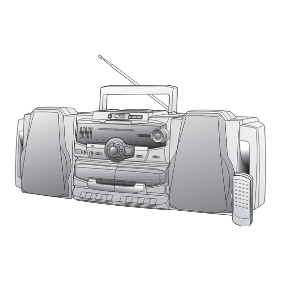 Sharp GX-CD1300MP MK2 Operation Manual