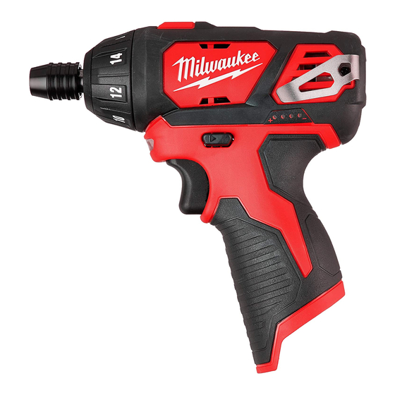 Milwaukee 2401-059 Manuals