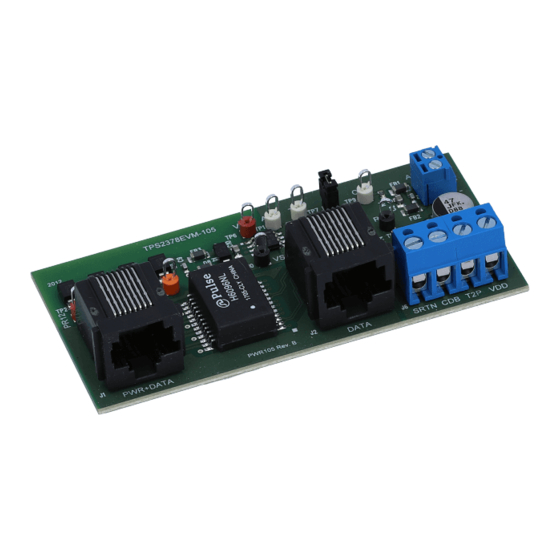 Texas Instruments TPS2378 User Manual