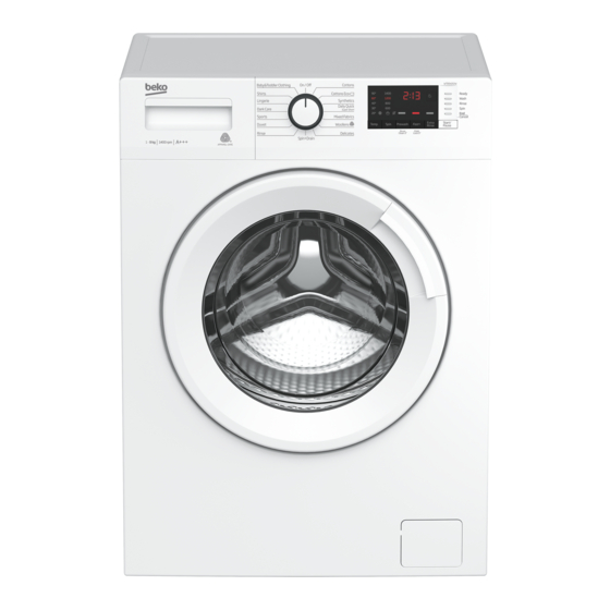 Beko WTB941R2W Manuals
