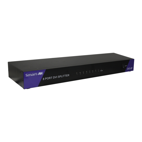 SMART-AVI DVS-8P Quick Start Manual
