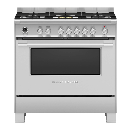 Fisher & Paykel OR90SPG6 User Manual