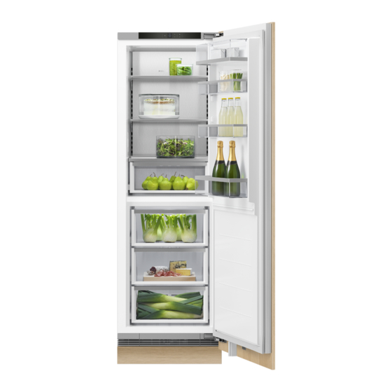 Fisher & Paykel RS6019S2R Installation Manual