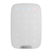 Ajax Key Pad User Manual