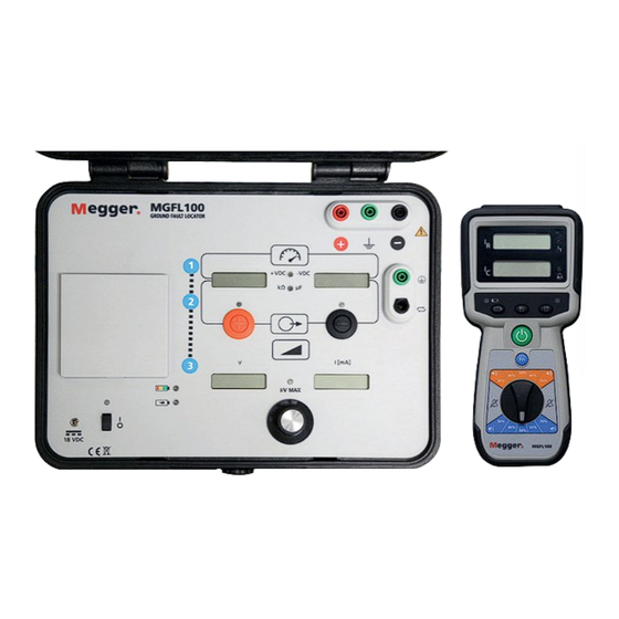 Megger MGFL 100 Instruction Manual
