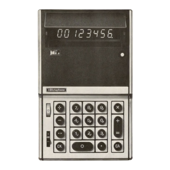 Dictaphone 1680 Manuals