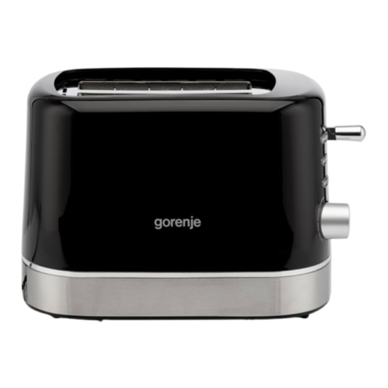 Gorenje T800DB Instruction Manual