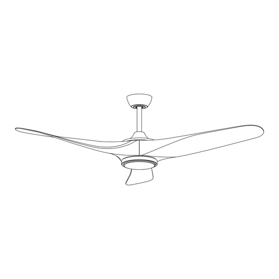 Fanimation YARDLEY LP6821LBL Manual