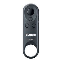 Canon BR-E1 Manual