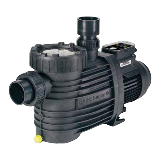 Speck pumps Badu EcoM3 Installation, Operating And Service Manual