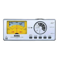 Korg GT-12 Owner's Manual