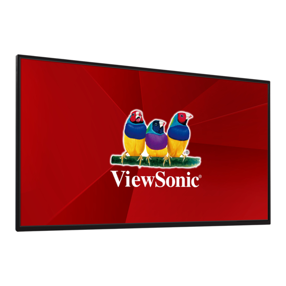 ViewSonic CDM4300R User Manual