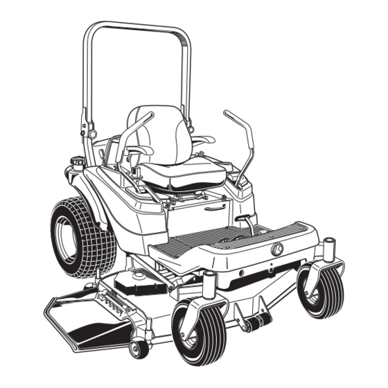 Kubota ZG327A-AU Operator's Manual