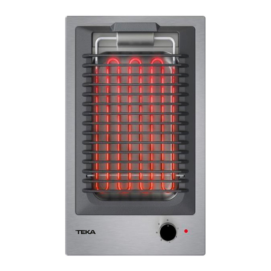Teka EFX 30 GRILL Instruction Manual