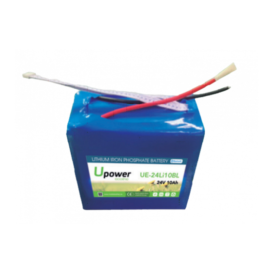 UPOWER Ecoline UE-24Li10BL Quick Start Manual