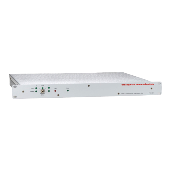 Brandywine PDU-240 Manuals