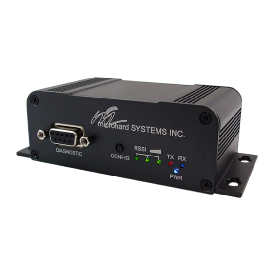 Microhard Systems n920BT Operating Manual