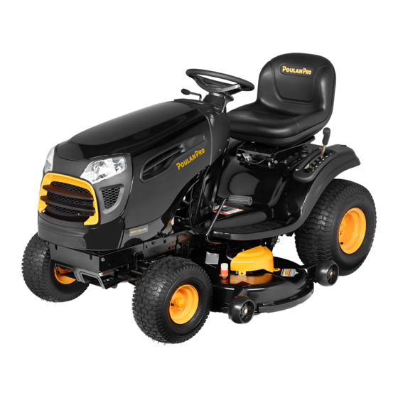 Poulan Pro PPX19A46 Operator's Manual