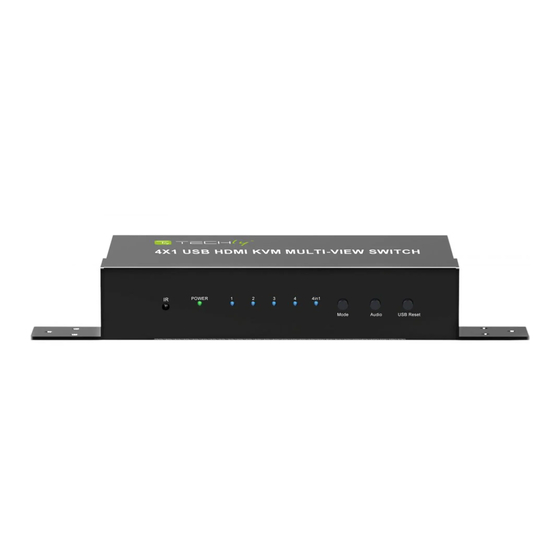 Techly IDATA HDMI-401MV Manual