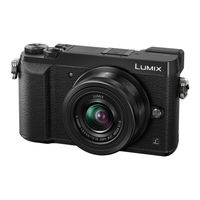 Panasonic Lumix DMC-GX80KEBK Owner's Manual For Advanced Features